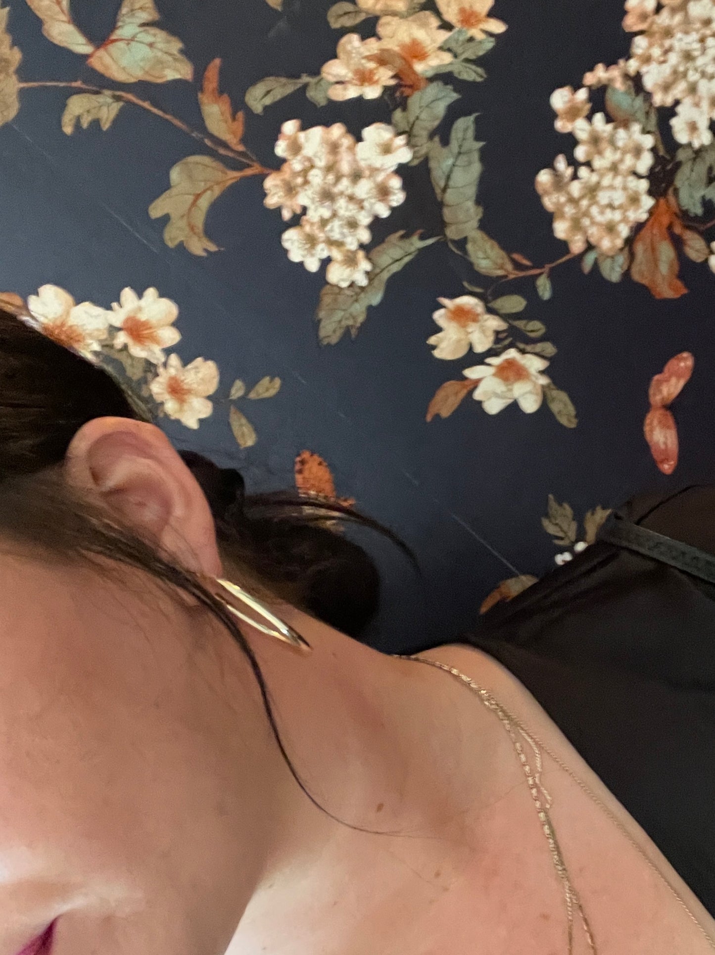10K Gold Statement Hoops