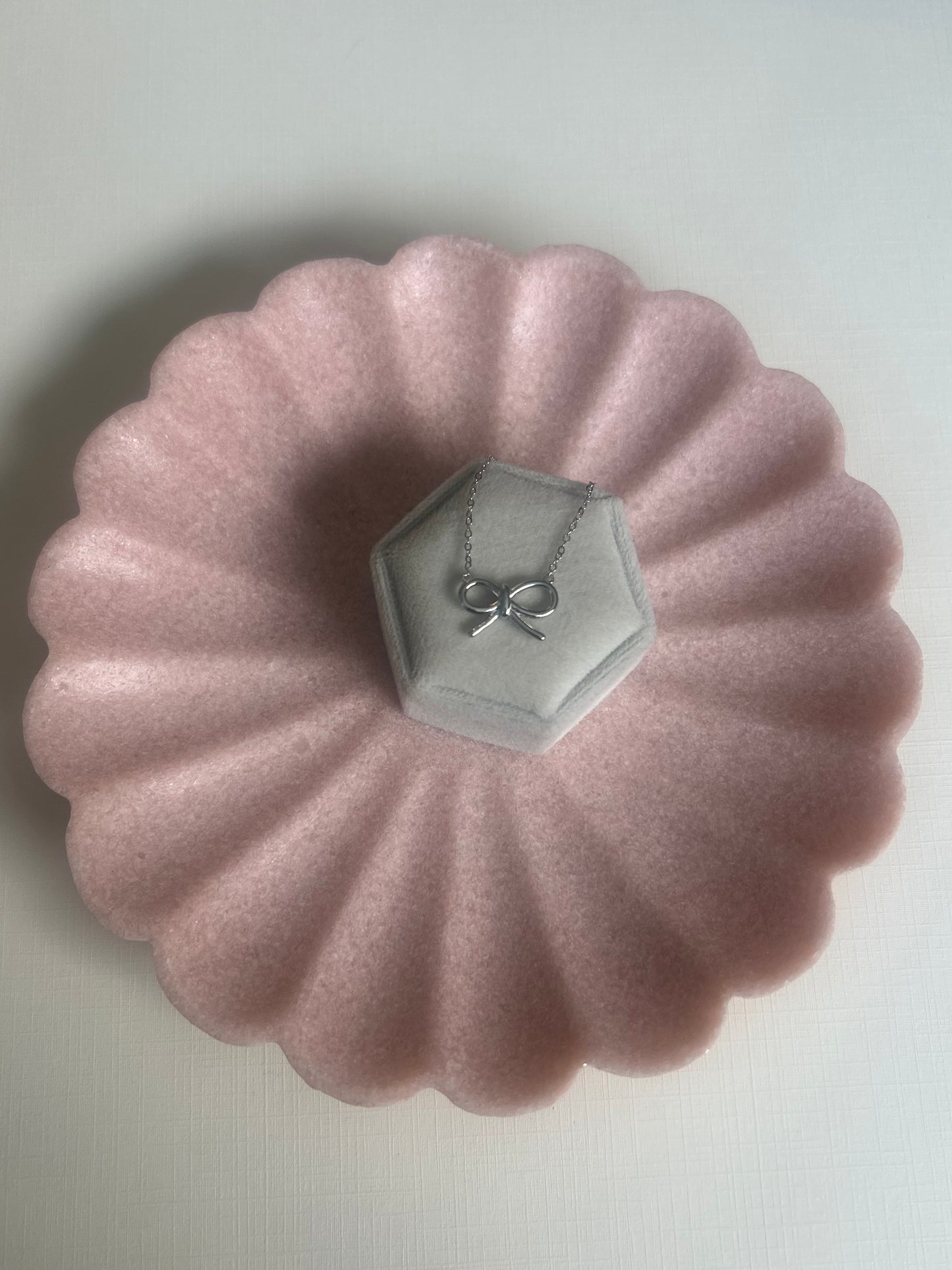 Ribbon On Top Necklace