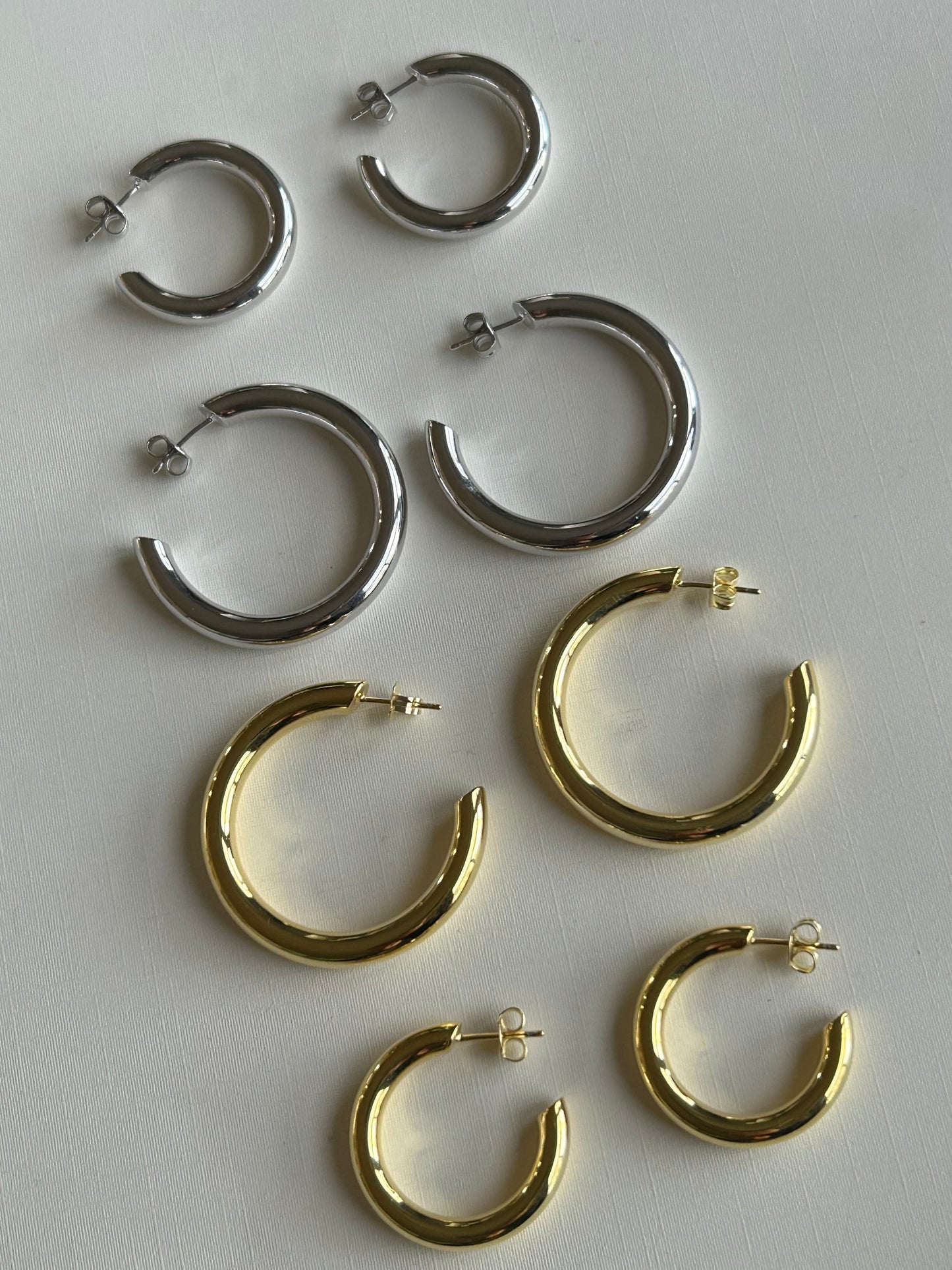 XL Statement Tube Hoops