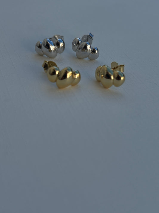 Carved + Cast Studs