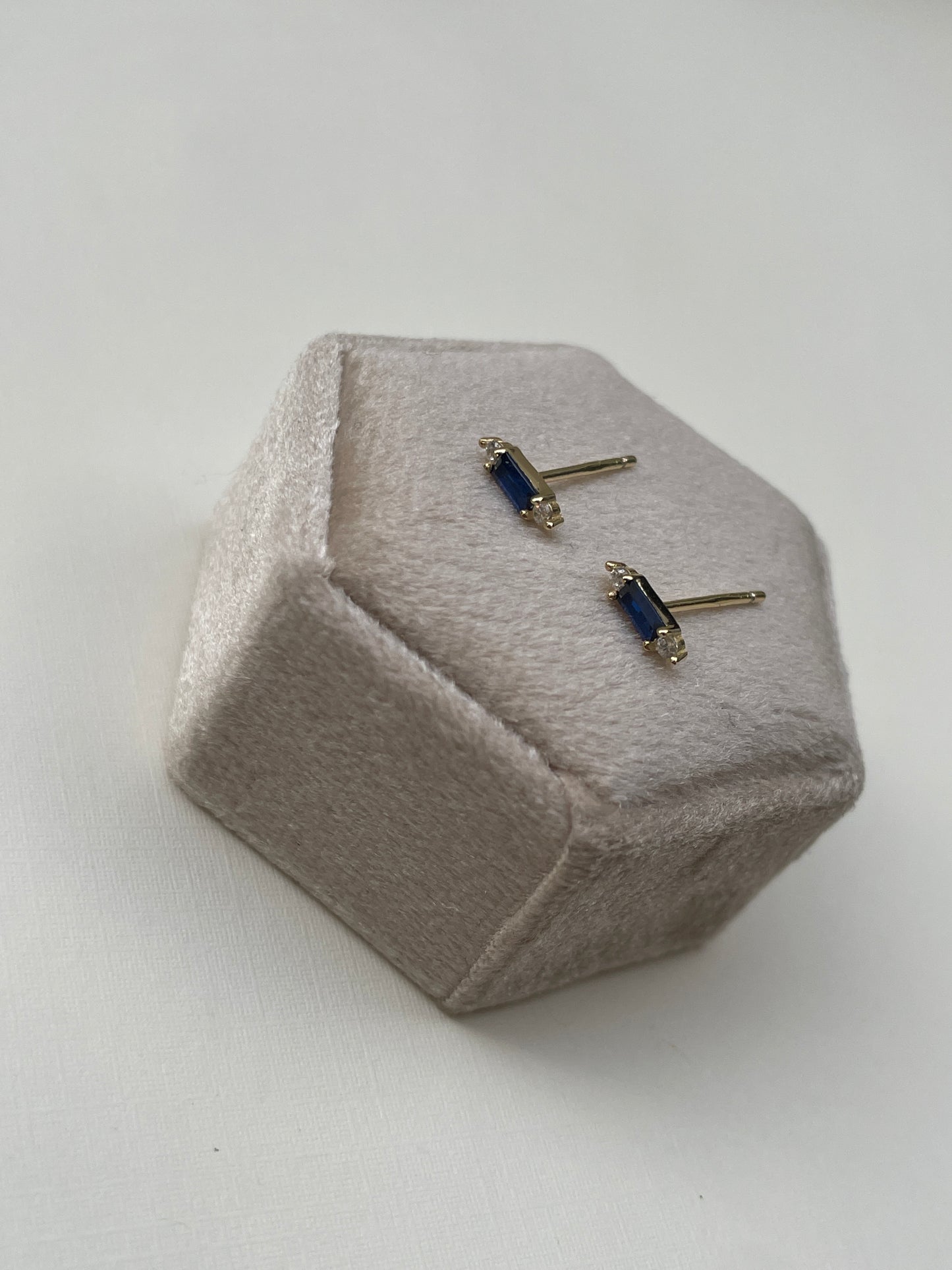 Kiona Emerald Cut Studs