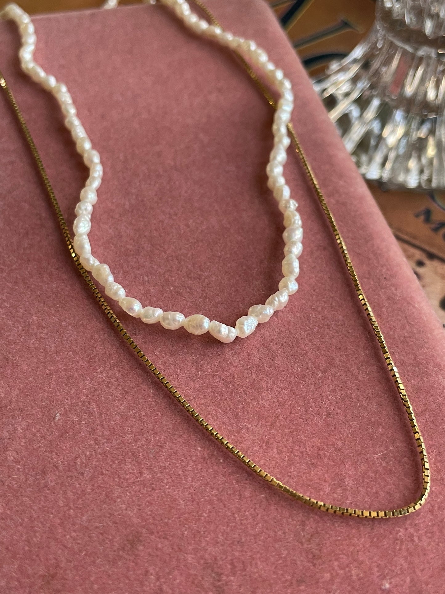 Vintage 14K Box Chain