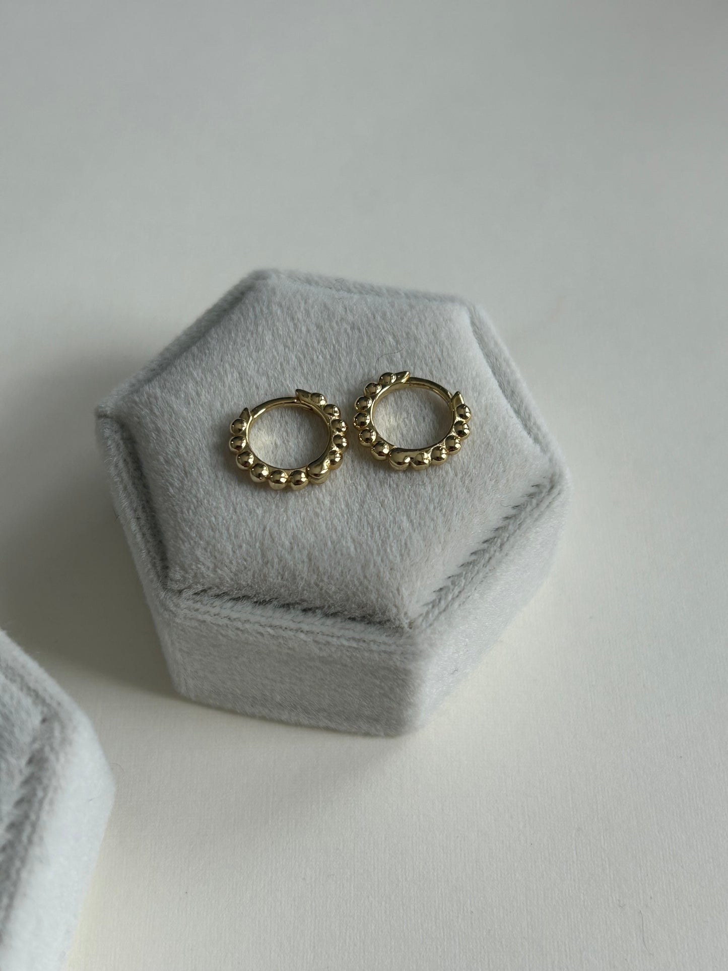 Mini Beaded Huggies