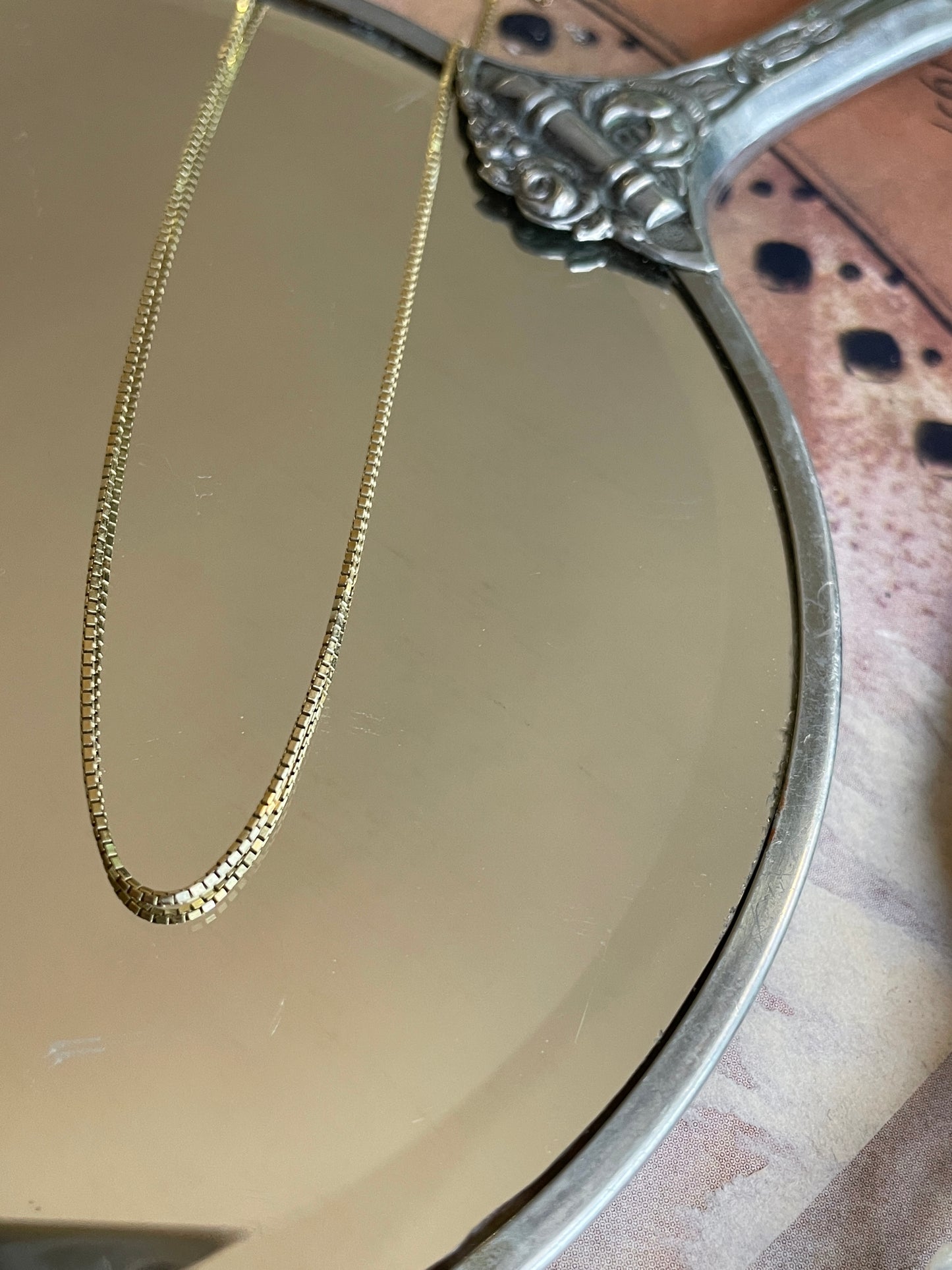 Vintage 14K Box Chain