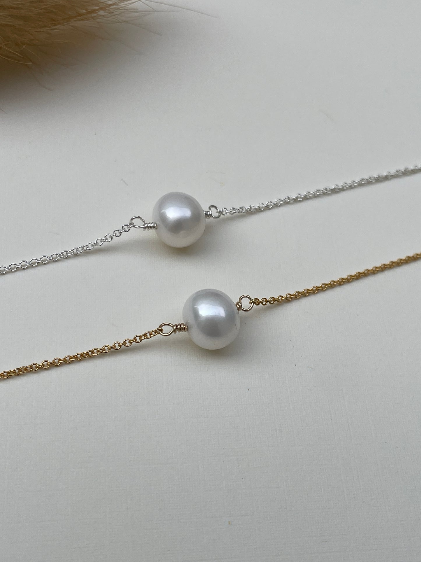 Fresh Water Pearl Accent Necklace