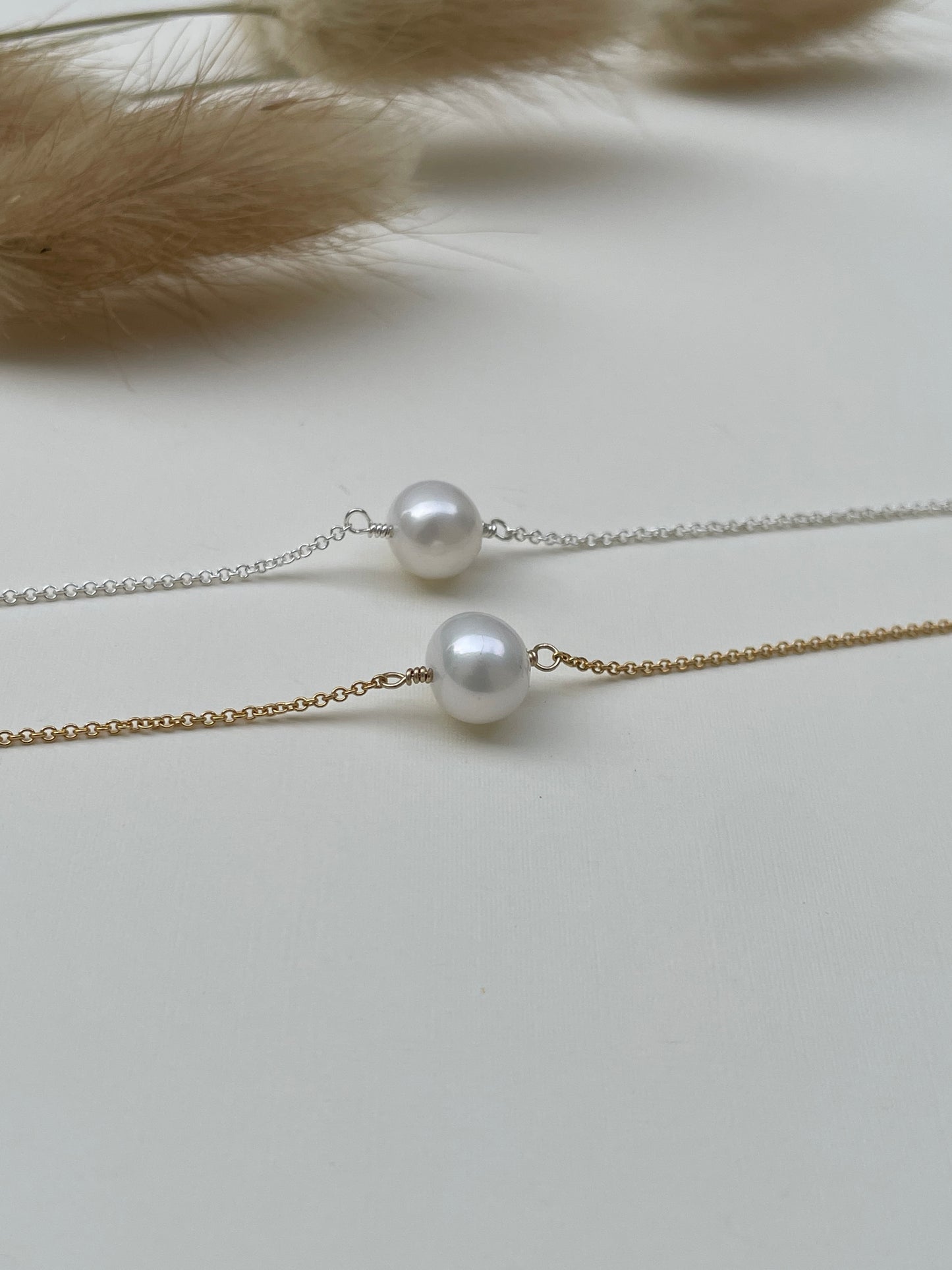 Fresh Water Pearl Accent Necklace