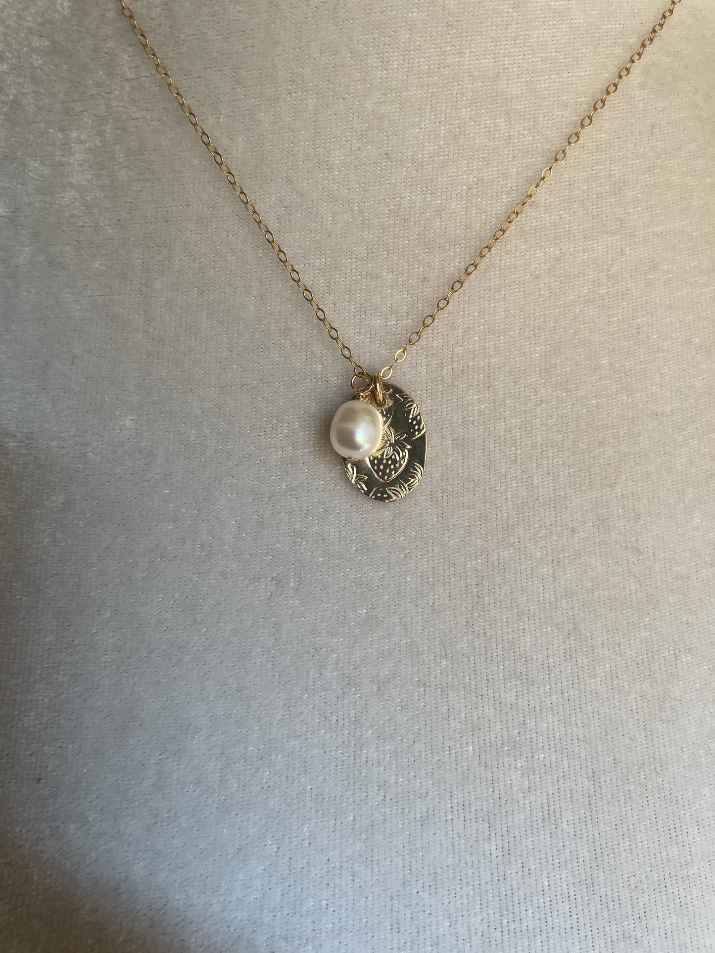 Strawberry Solstice Necklace