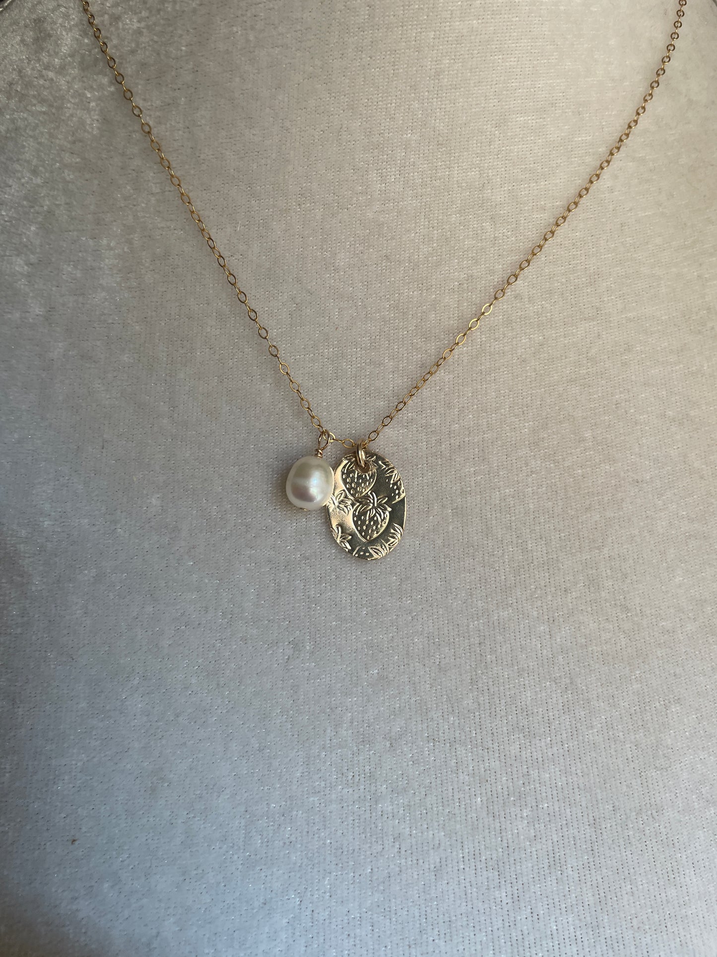 Strawberry Solstice Necklace