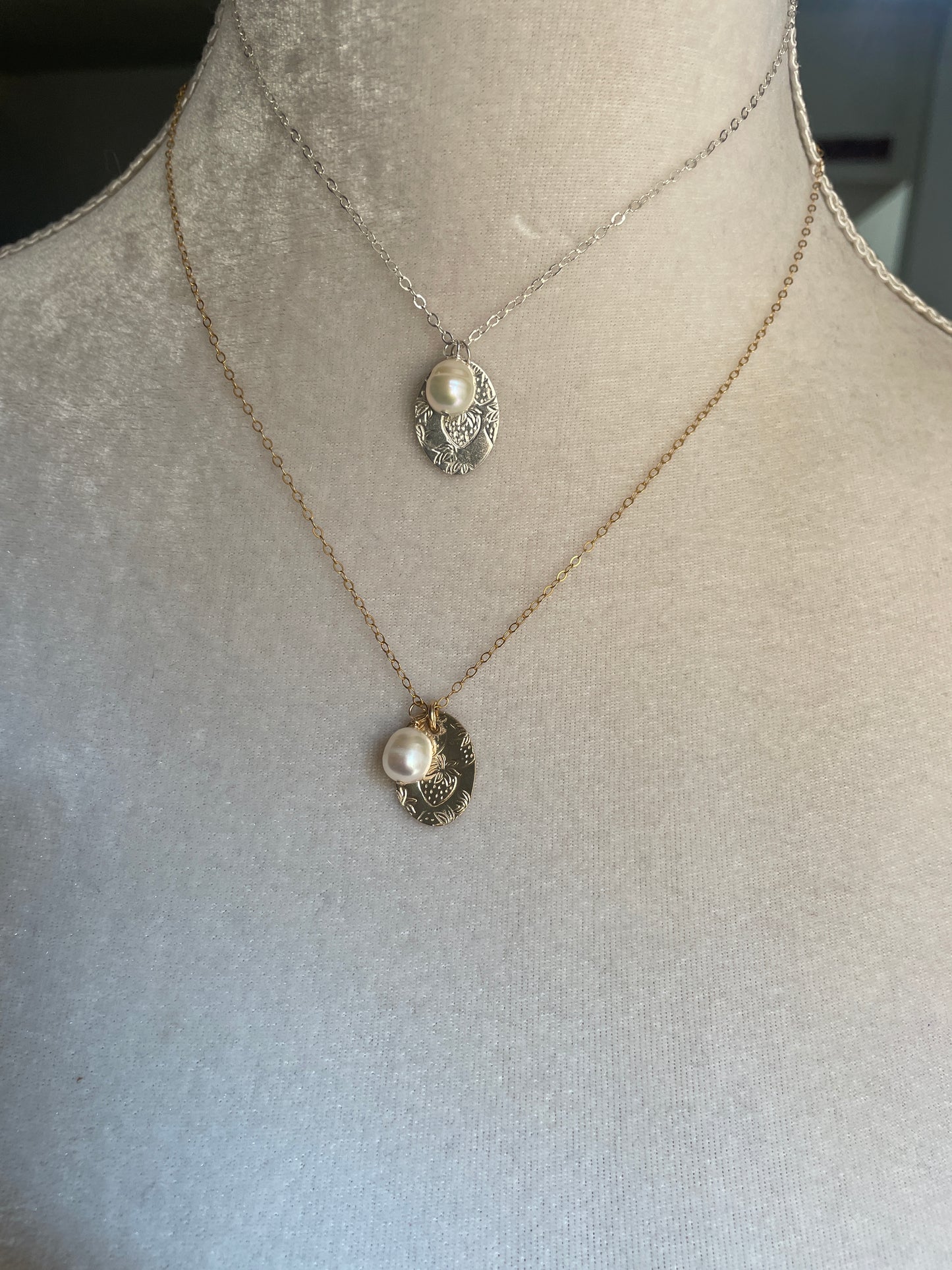 Strawberry Solstice Necklace