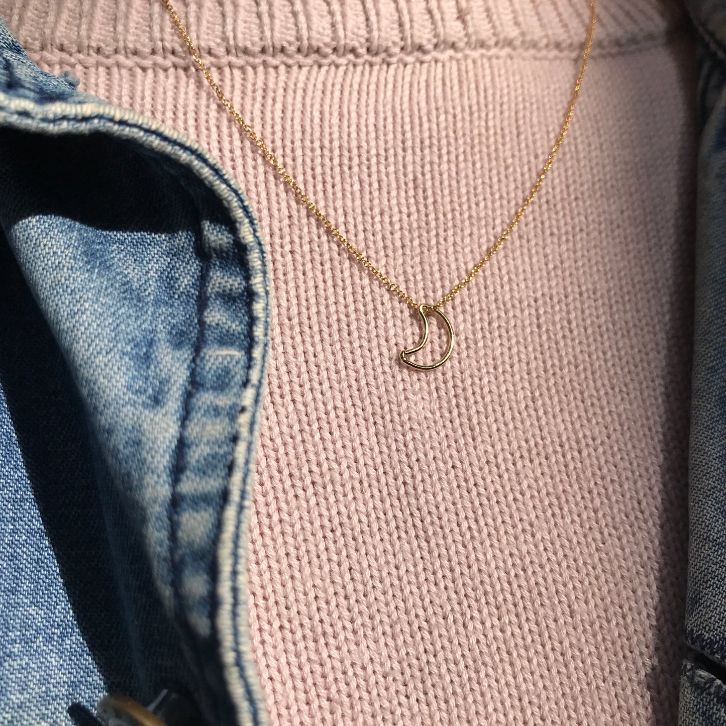 Crescent Moon Pendant