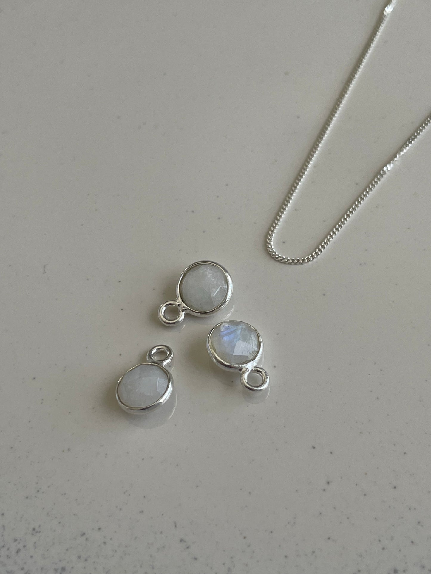 June’s Moonstone In Silver