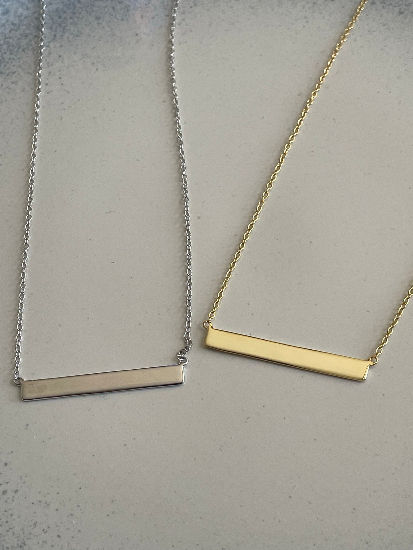 Bar Necklace *engravable*