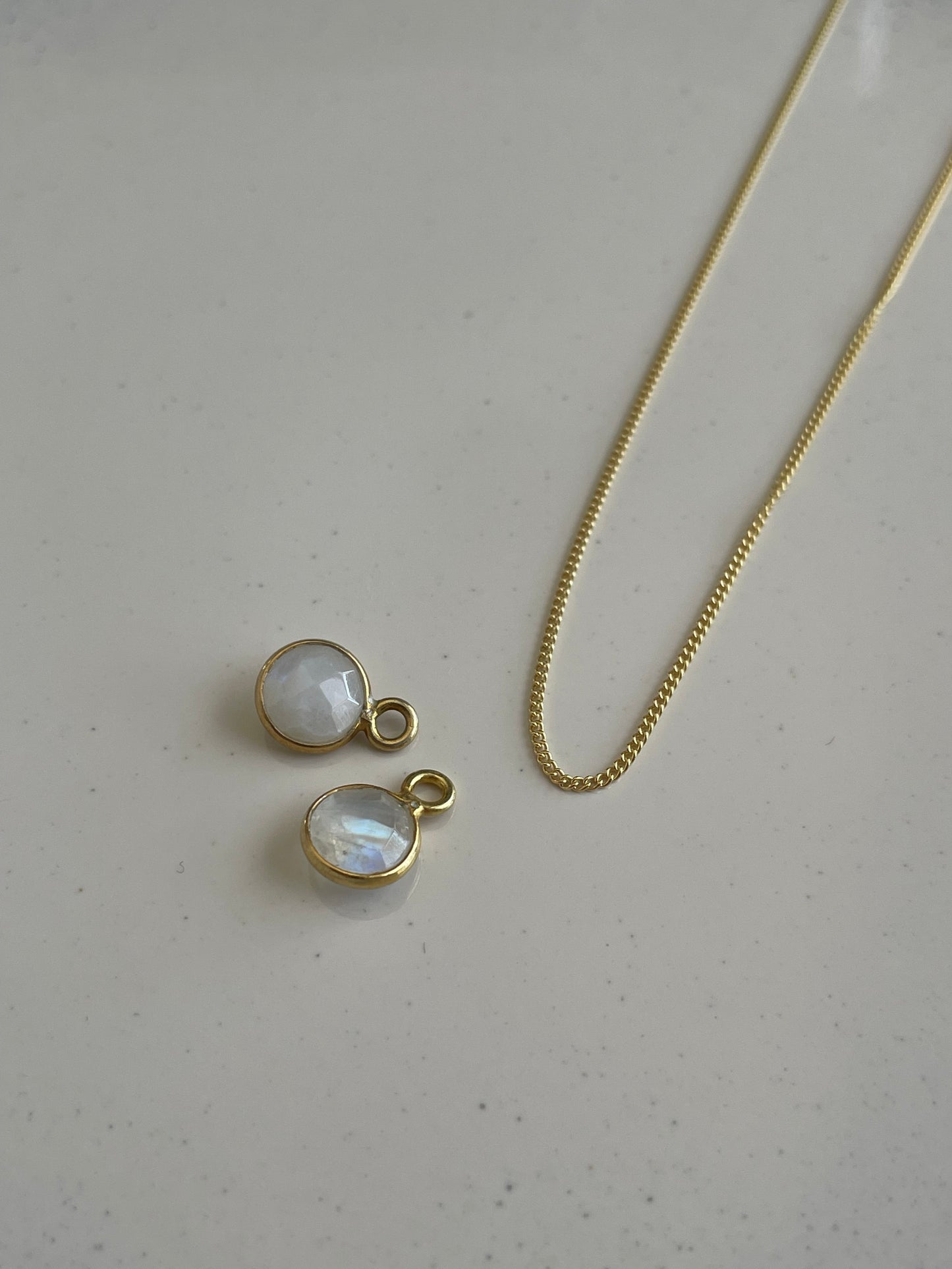 June’s Moonstone In Gold