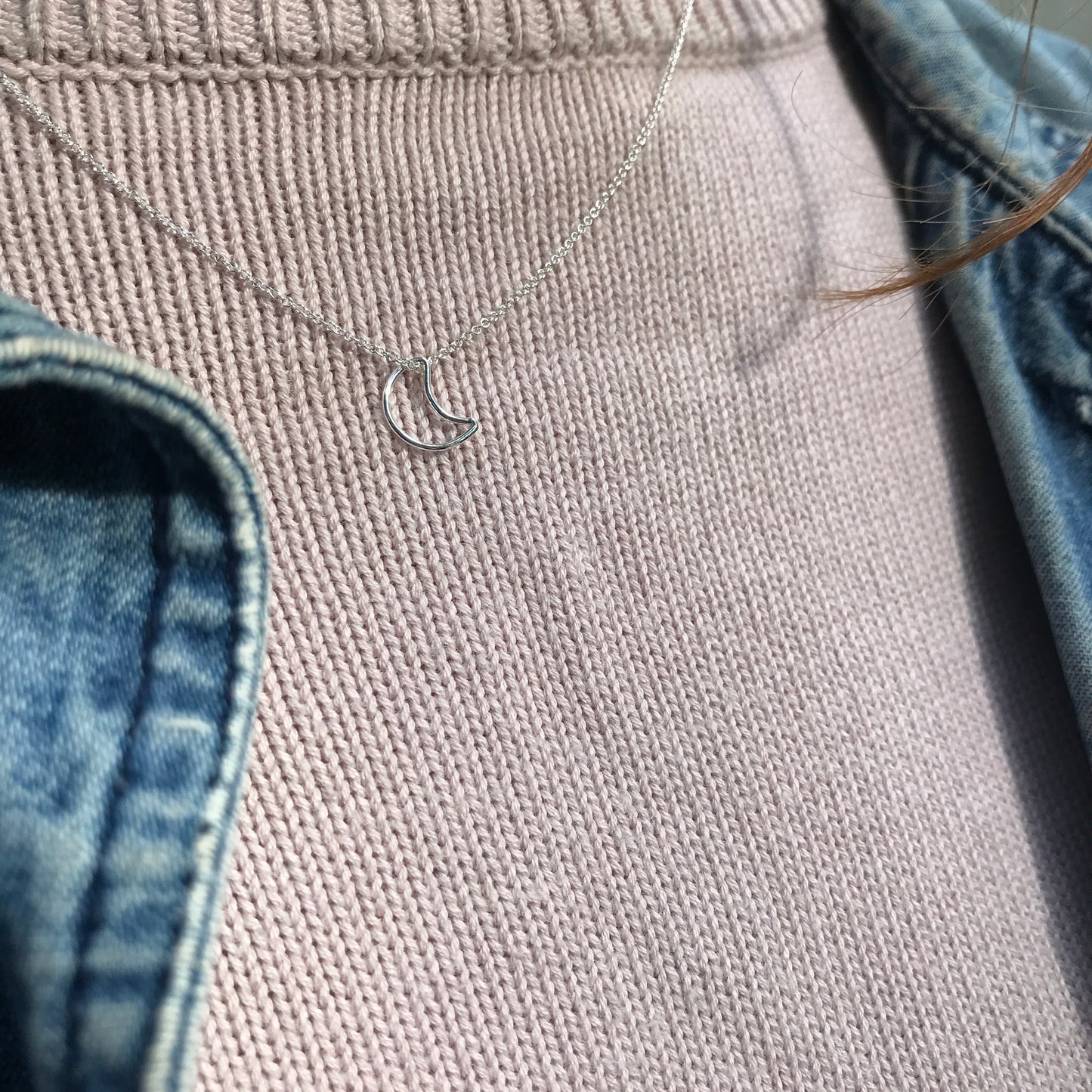 Crescent Moon Pendant