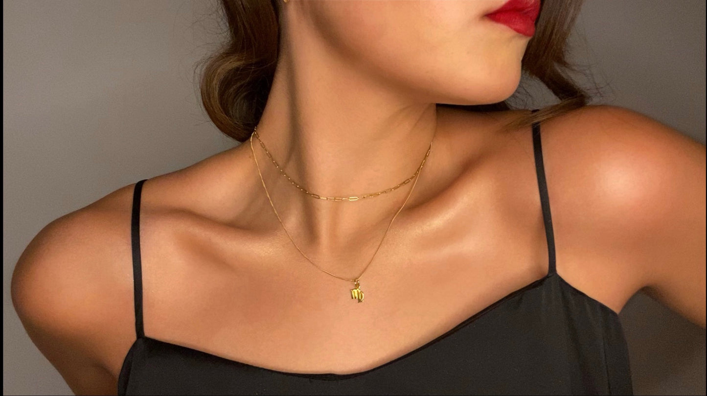Virgo In Gold