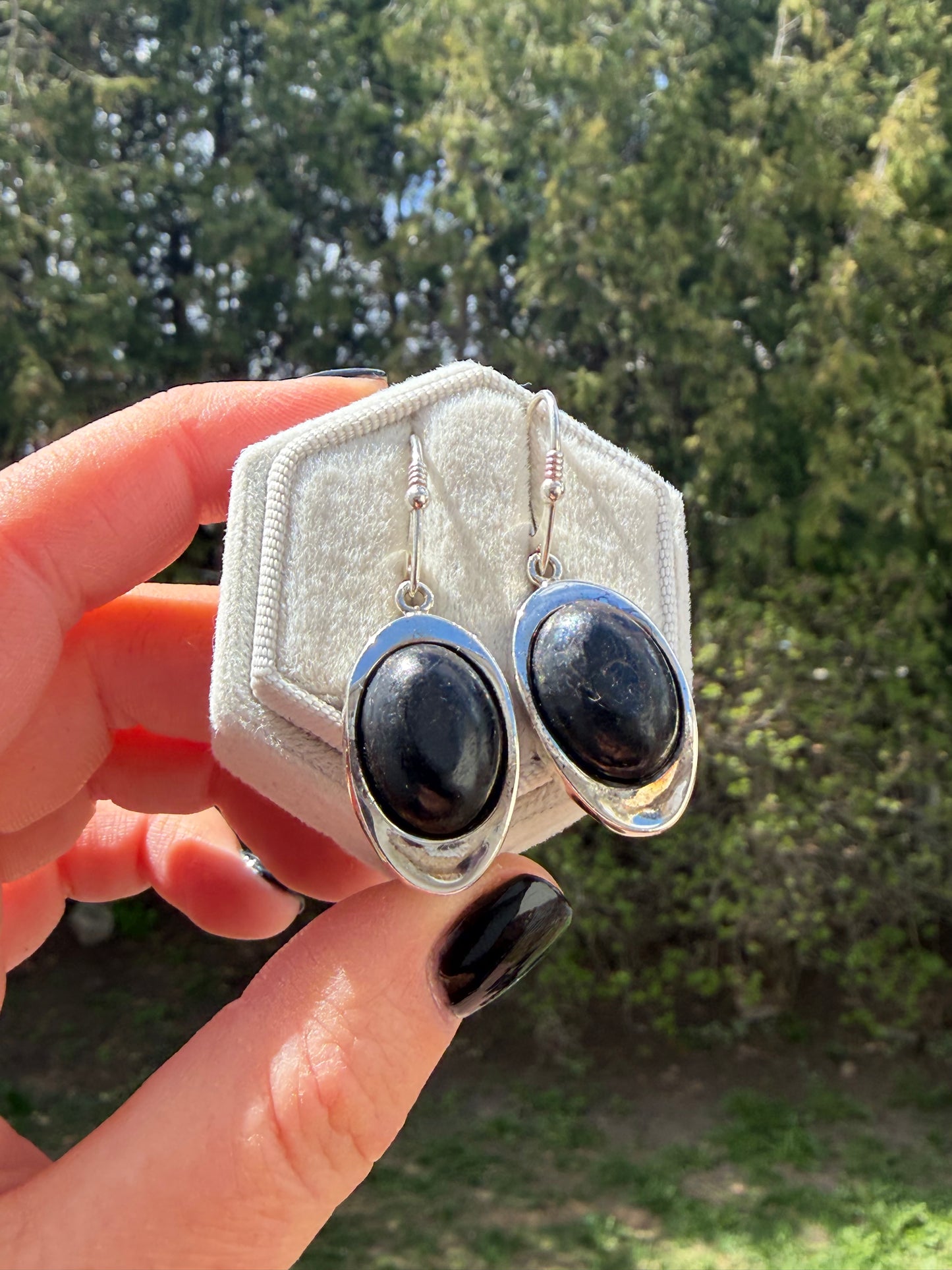 Vintage Iris Earrings