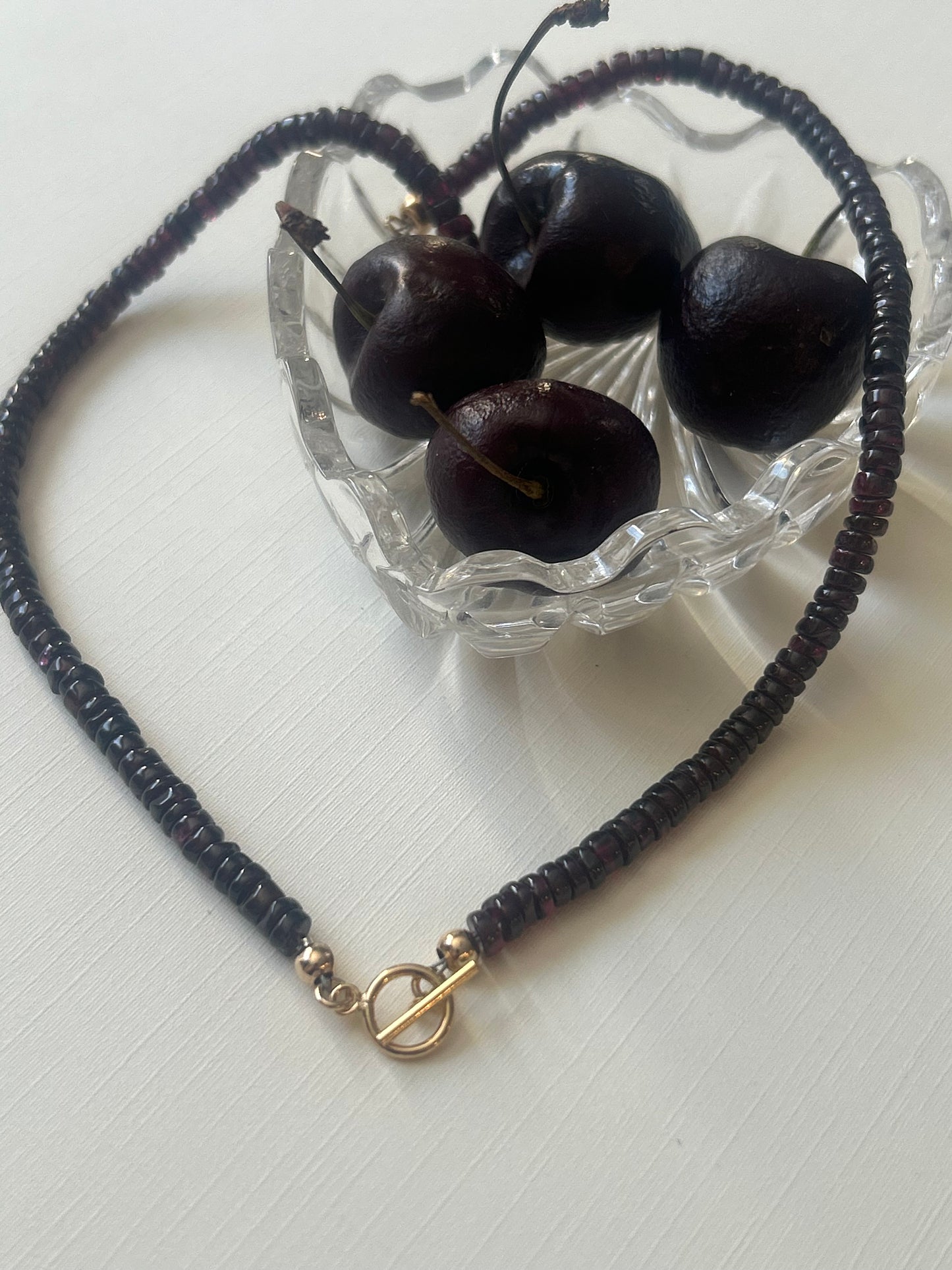 Garnet Lover Necklace