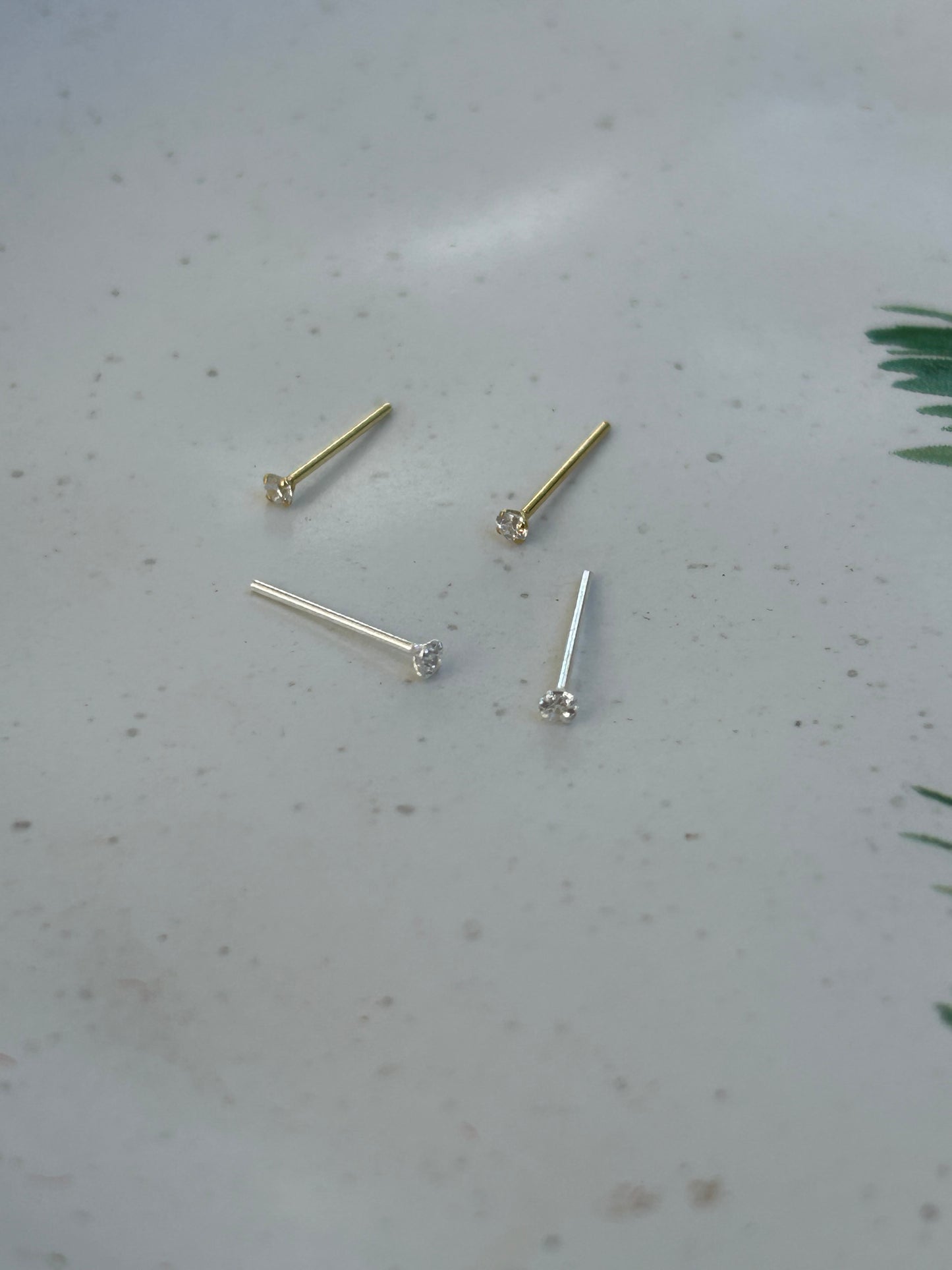 Tiny Sparkle Nose Stud