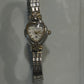 Vintage Gloria Vanderbilt Silver Heart-Dial Quartz Watch
