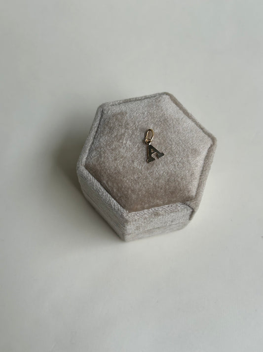 14K Goldfilled Initial Charm “ A”