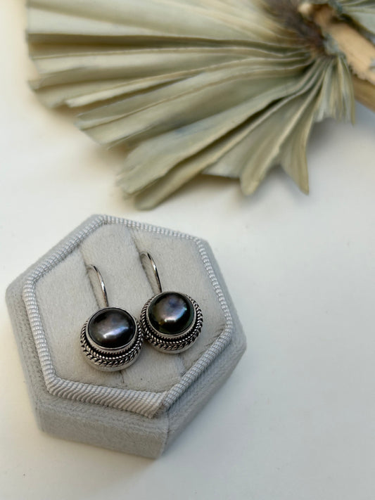 Mystic Pearl Drop Earrings