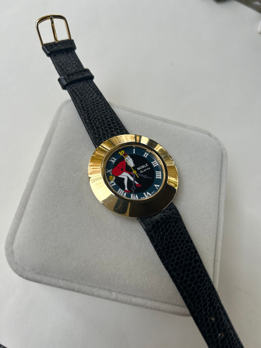 NOBLE Gold and Black Watch