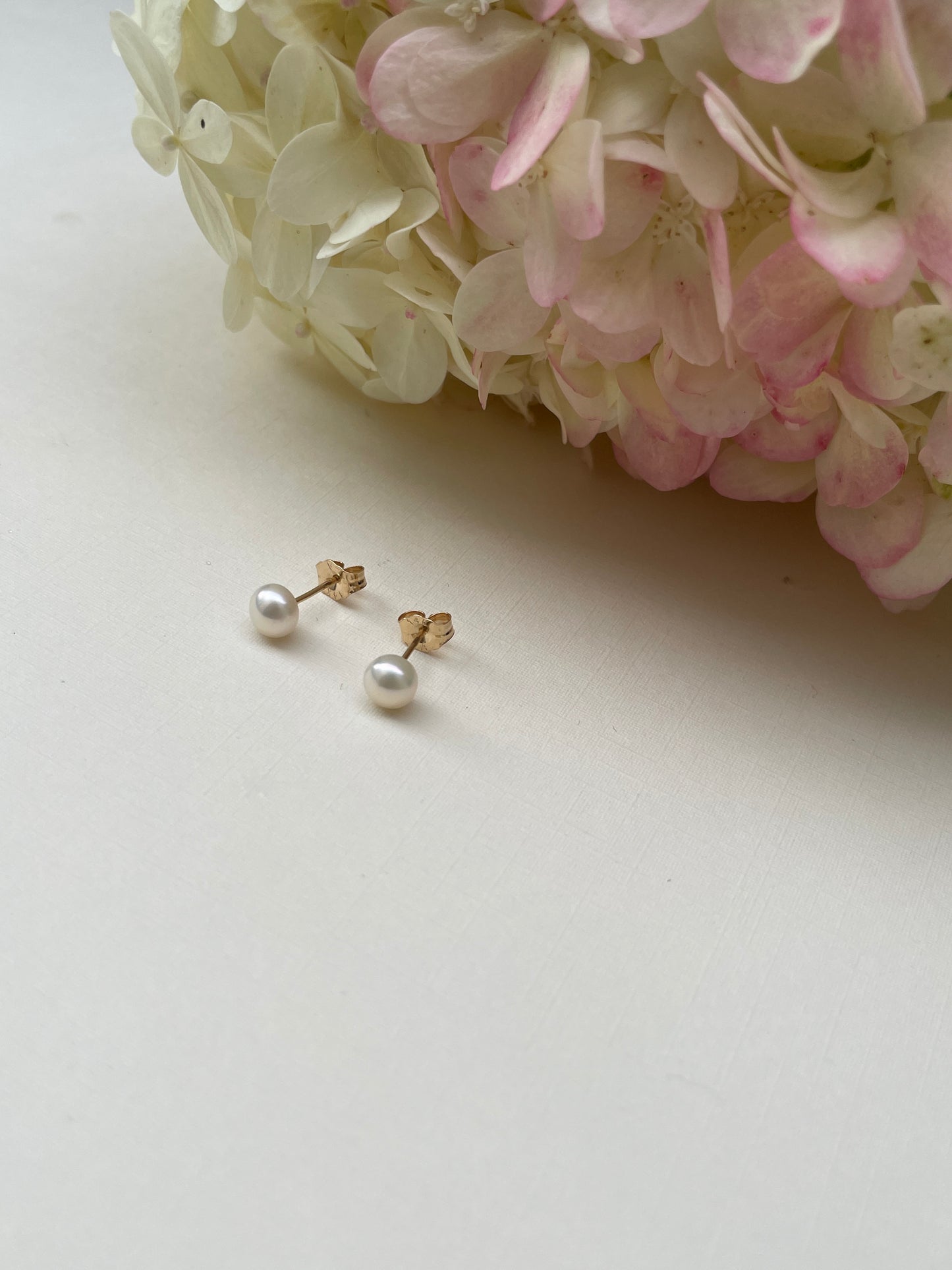 14K Pearl Studs