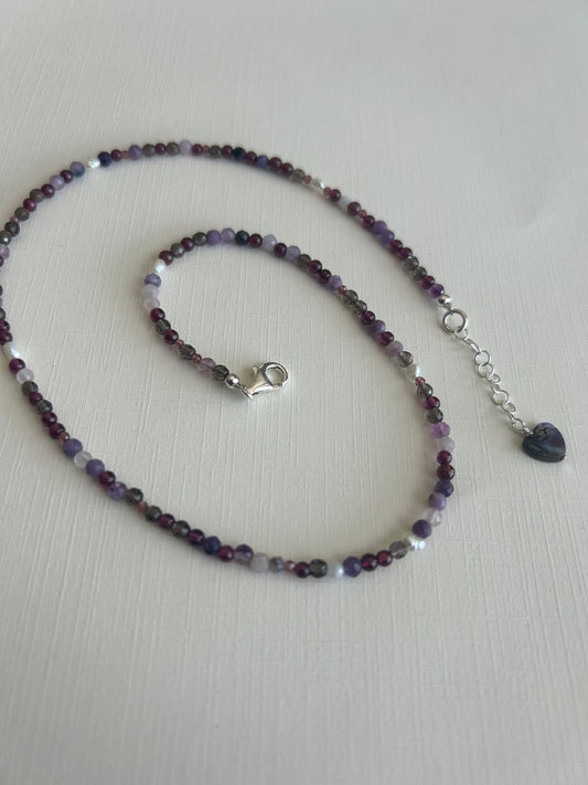 Lavender Love Gemstone Choker