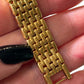 Vintage Gold Toned Seiko Mesh Watch 4392