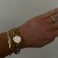 Vintage Jules Jurgensen Mother Of Pearl Watch 7666