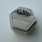 Monochromatic Amethyst Ring