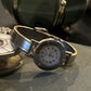Vintage Two Toned Buckle Cardinal Bangle Watch