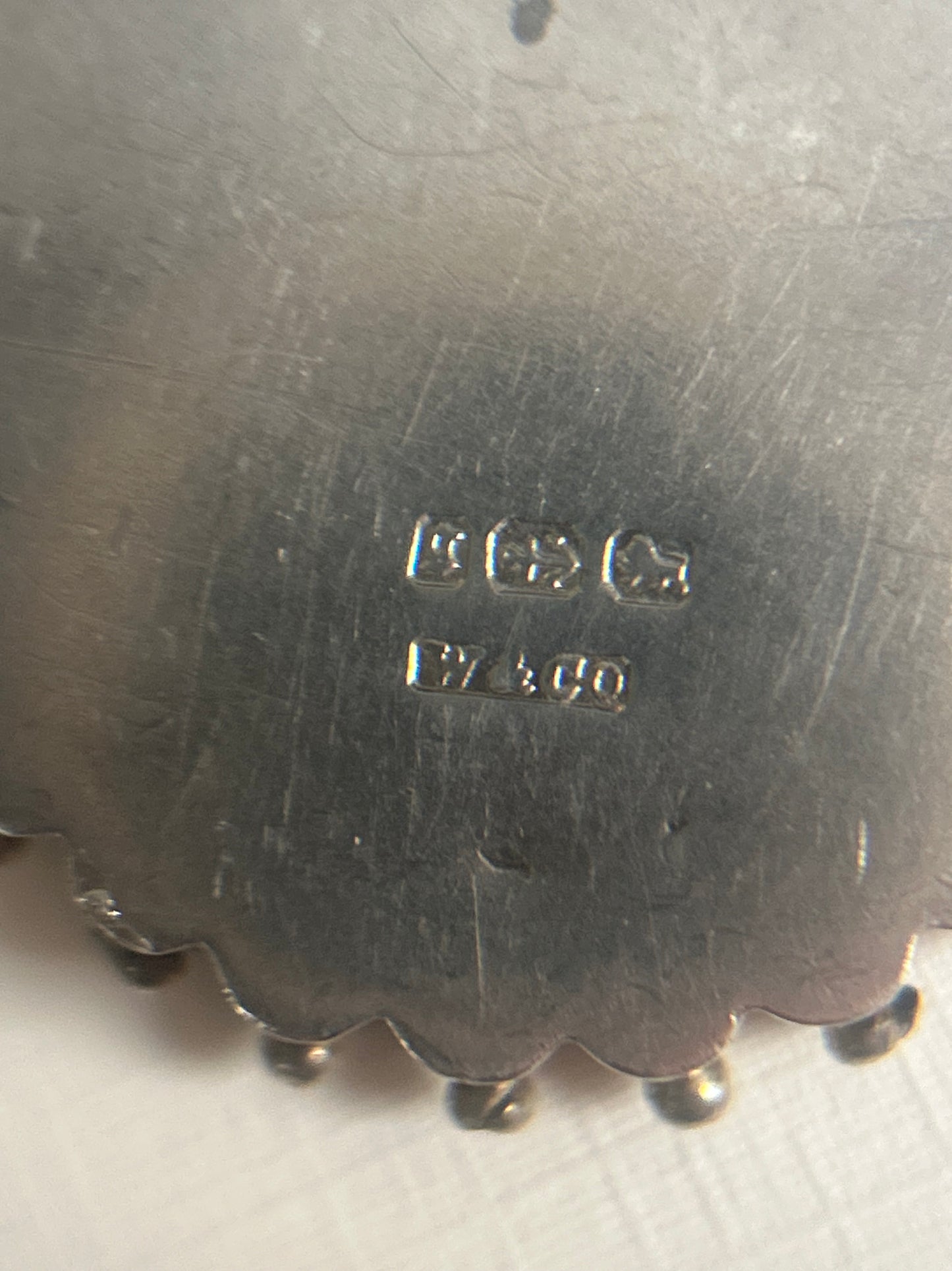 Antique Birmingham Victorian Floral Locket