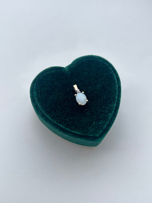 10K Opal Pendant