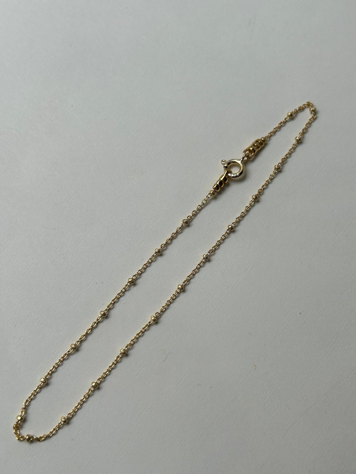 Dainty Satellite Chain Anklet