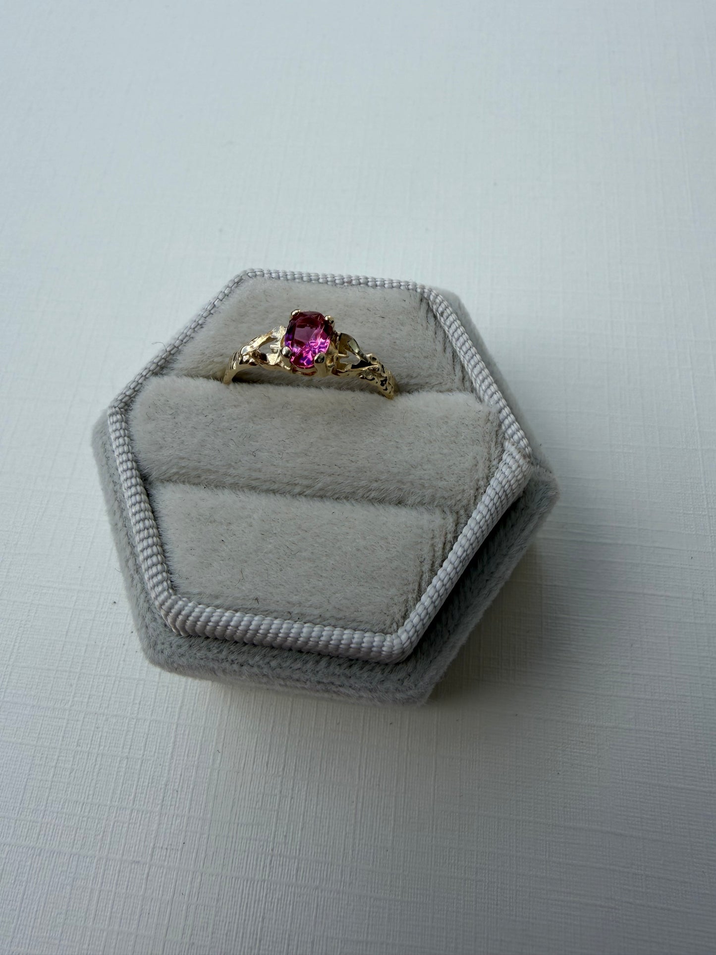 Vintage 10K Blossom Ring