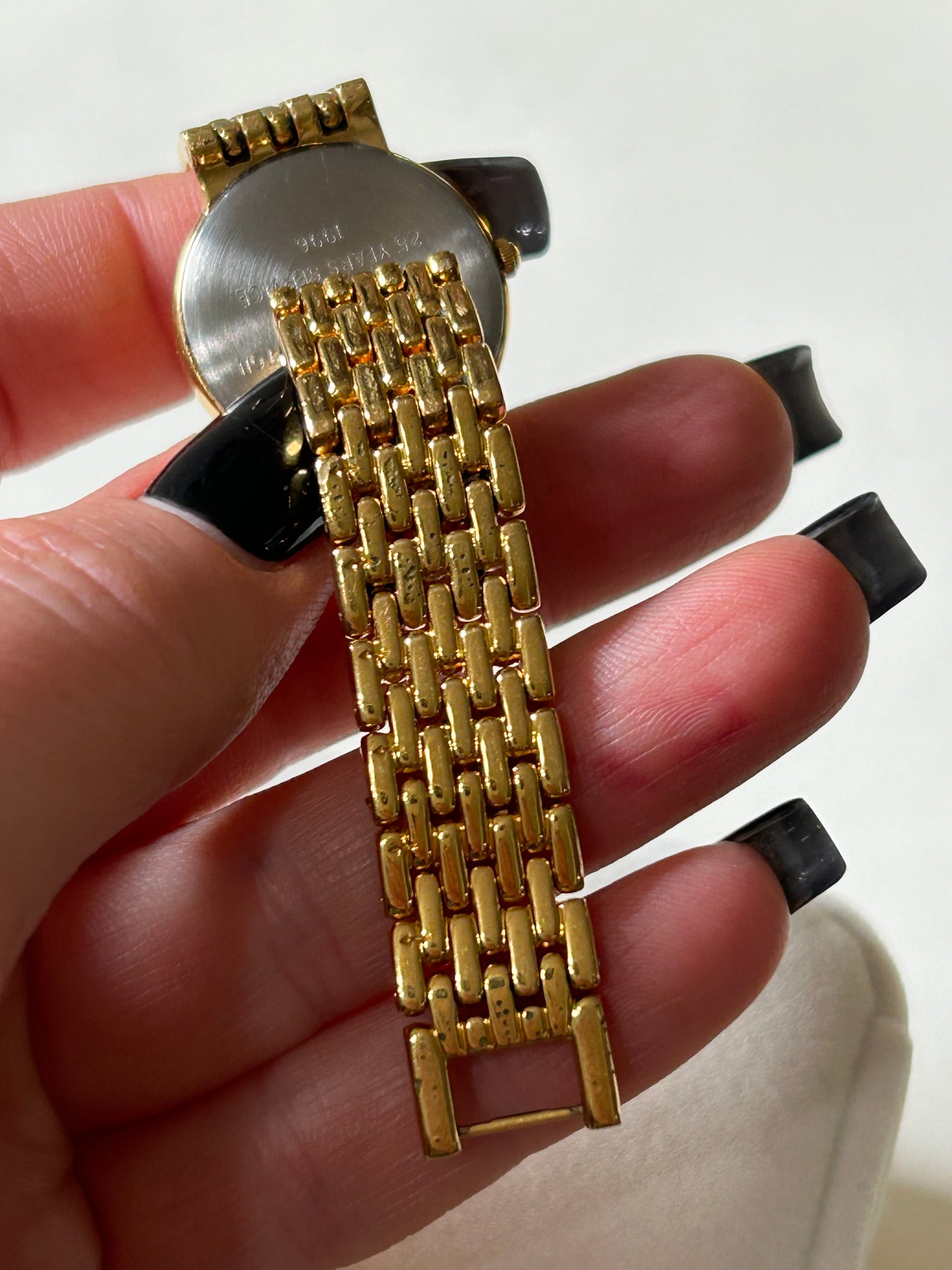 Vintage Gold Toned Seiko Mesh Watch 4392