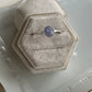 Tanzanite Bezel Sterling Silver Ring