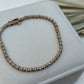 Estate 10K Vintage Tennis Bracelet