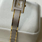 Vintage Jules Jurgensen Brushed Two Tone Watch