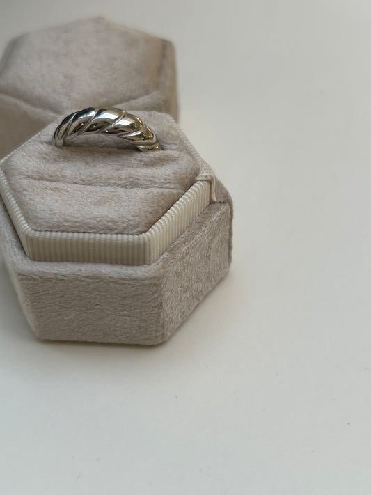 Croissant Sterling Ring