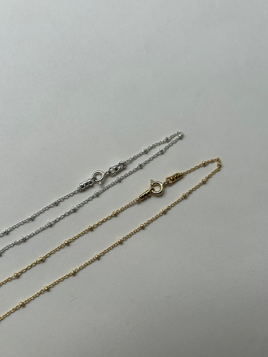 Dainty Satellite Chain Anklet