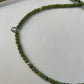 BC jade x Moss Aquamarine Beaded Necklace