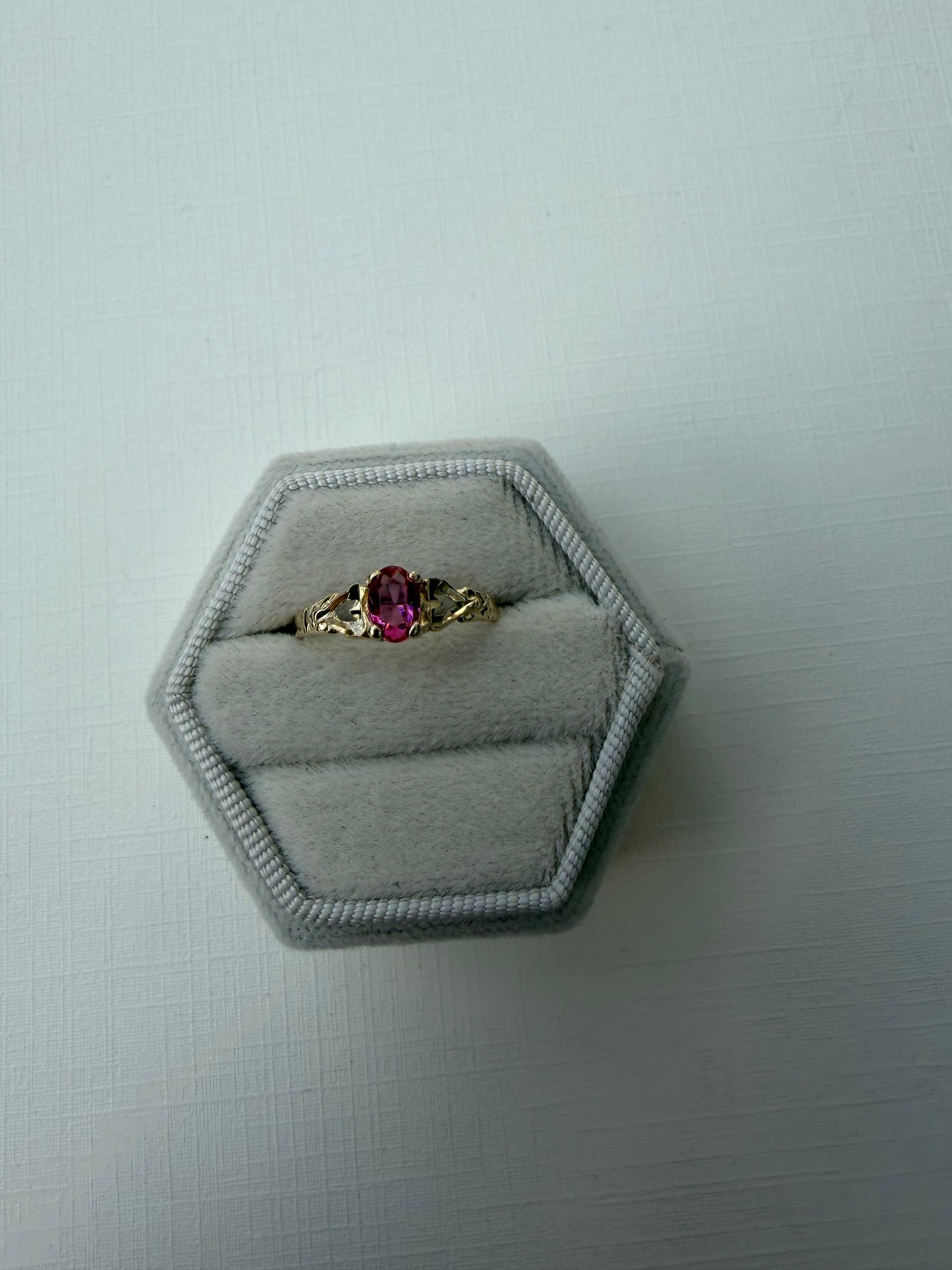 Vintage 10K Blossom Ring