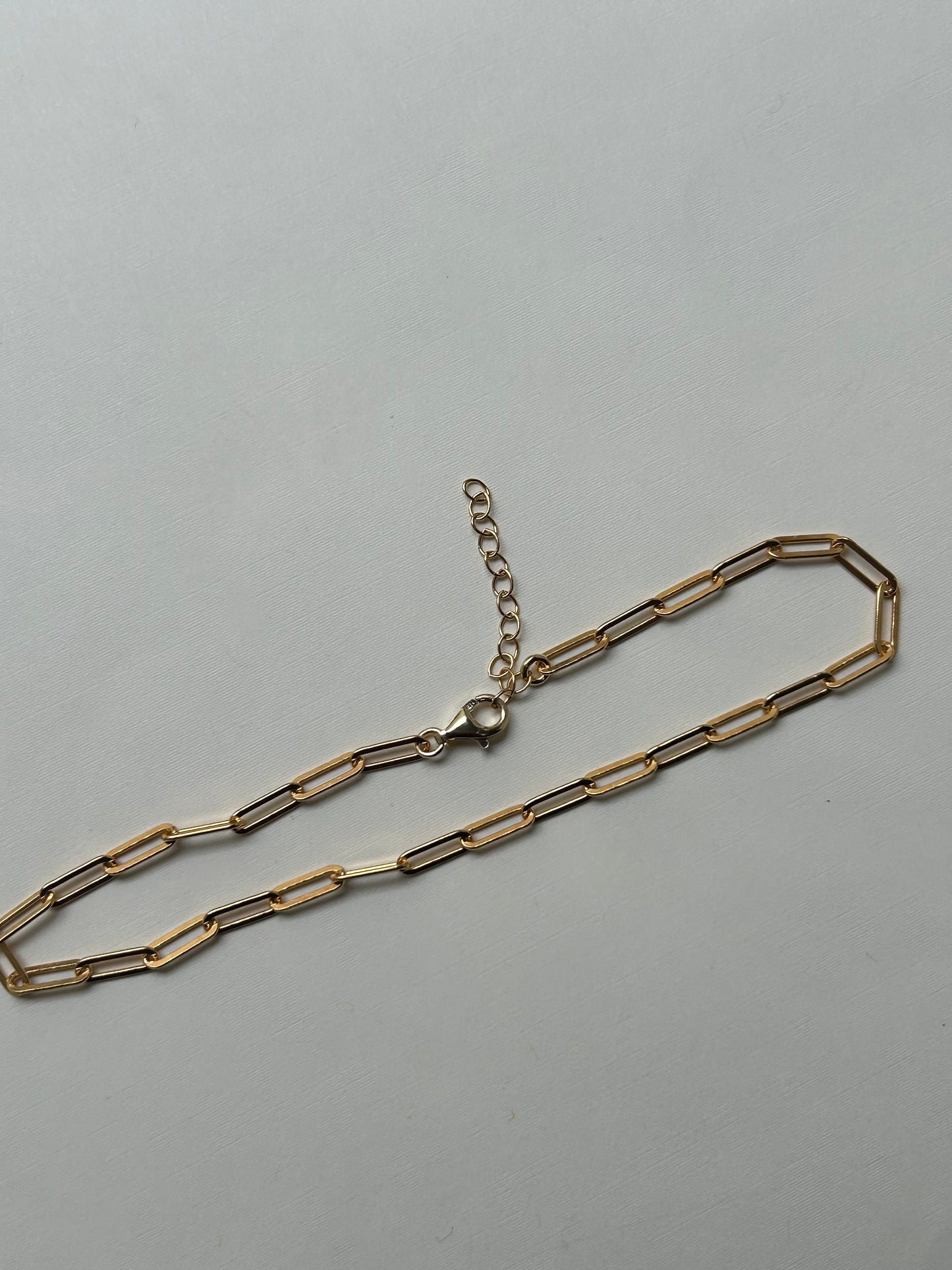 Flat Love Link Anklet