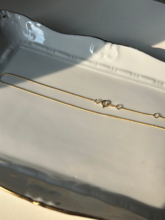 A Fine Line - Dainty Curb Anklet