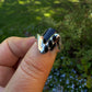Vintage Inlay Wave Ring