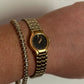 Vintage Gold Toned Seiko Watch V401-0091