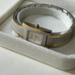 Vintage Jules Jurgensen Brushed Two Tone Watch