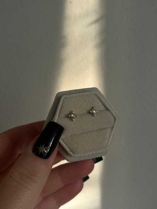 Aurelia Opalescent Studs